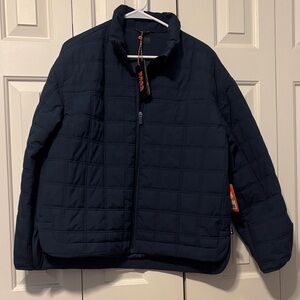 Bass Outdoor Navy Quilted Jacket